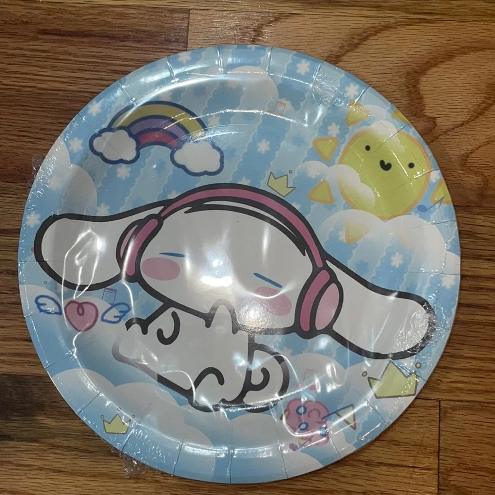 NEW 99 pcs Anime Sanrio Cinnamoroll Theme Birthday Party Decoration Supplies